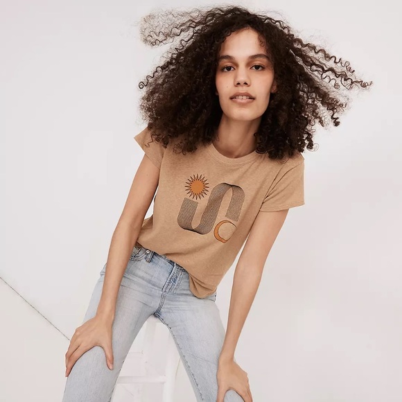 Madewell Tops - Madewell x Real Fun Wow! Graphic Perfect Vintage Tee Shirt Neutral Size Small